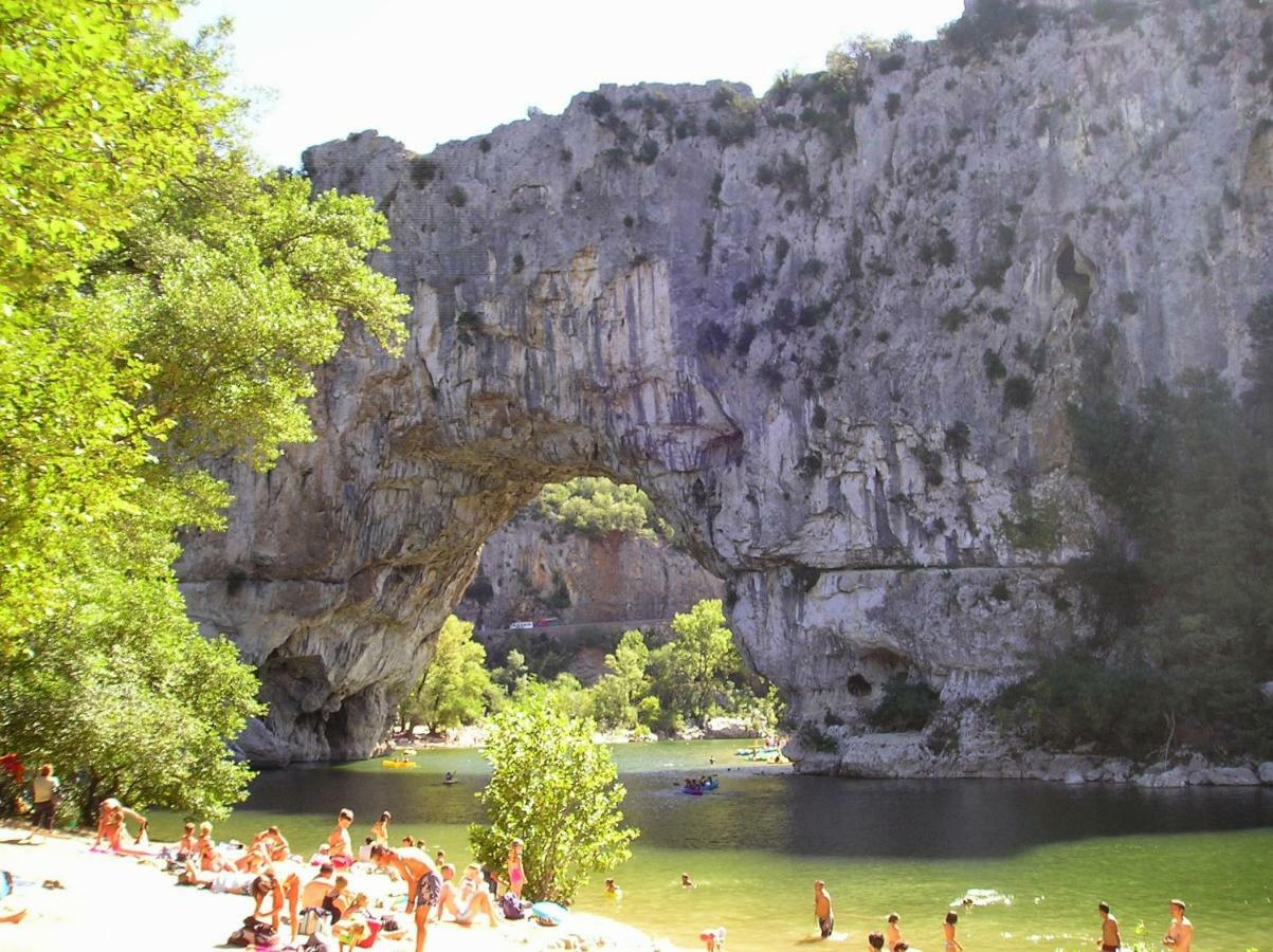 La Cigale - Pte Des Gorges - Piscine Privee Chauffee Βίλα Vallon-Pont-dʼArc Εξωτερικό φωτογραφία